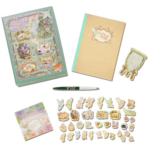 TDR - Fantasy Springs "Fairy Tinkerbell's Busy Buggy" Collection x Stationary Set  (Release Date: May 28)