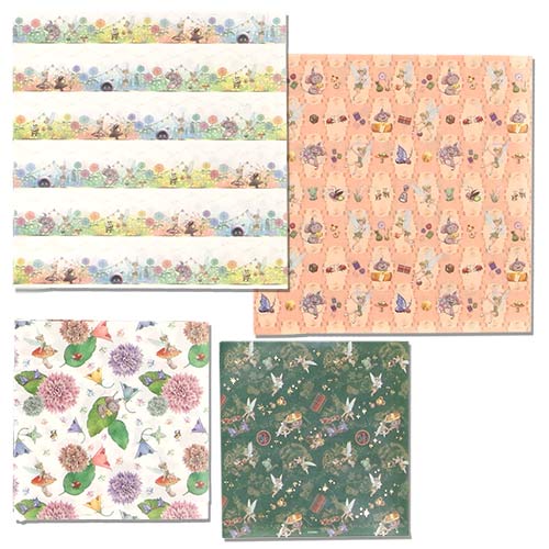 TDR - Fantasy Springs "Fairy Tinkerbell's Busy Buggy" Collection x Design Paper & Case Set  (Release Date: May 28)