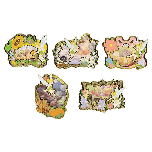 TDR - Fantasy Springs "Fairy Tinkerbell's Busy Buggy" Collection x Pin Badges Full Box Set (Release Date: May 28)