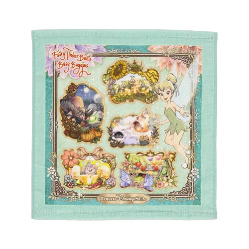 TDR - Fantasy Springs "Fairy Tinkerbell's Busy Buggy" Collection x Mini Towel (Release Date: May 28)