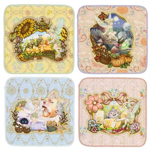 TDR - Fantasy Springs "Fairy Tinkerbell's Busy Buggy" Collection x Mini Towels Set (Release Date: May 28)