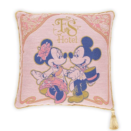 TDR - Fantasy Springs “Tokyo DisneySea Fantasy Springs Hotel” Collection x Mickey & Minnie Mouse Cushion (Release Date: May 28)