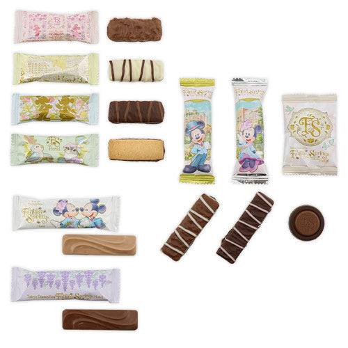 TDR - Fantasy Springs “Tokyo DisneySea Fantasy Springs Hotel” Collection x Mickey & Minnie Mouse Assorted Chcolate Box Set (Release Date: May 28)