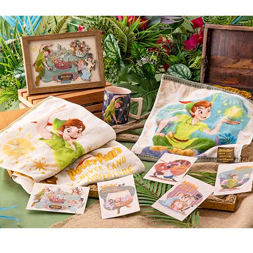 TDR - Fantasy Springs "Peter Pan Never Land Adventure" Collection x Mini Towel  (Release Date: May 28)