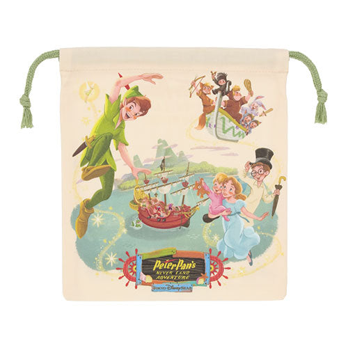 TDR - Fantasy Springs "Peter Pan Never Land Adventure" Collection x Drawstring Bag  (Release Date: May 28)
