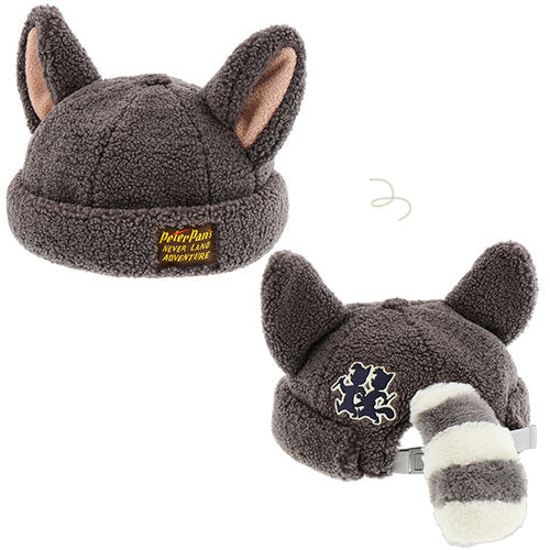 TDR - Fantasy Springs "Peter Pan Never Land Adventure" Collection x Lost Childen "Raccoon" Fluffy Hat with Ears (Release Date: May 28)