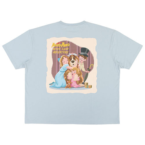 TDR - Fantasy Springs "Peter Pan Never Land Adventure" Collection x "The Darling Family" Oversized T Shirt for Adults (Release Date: May 28)