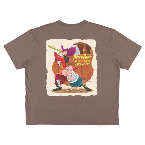 TDR - Fantasy Springs "Peter Pan Never Land Adventure" Collection x "Captain Hook & Smee" Oversized T Shirt for Adults (Release Date: May 28)