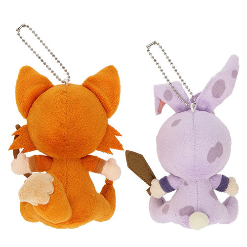 TDR - Fantasy Springs "Peter Pan Never Land Adventure" Collection x Lost Childen "Fox & Rabbit" Plush Keychains Set (Release Date: May 28)
