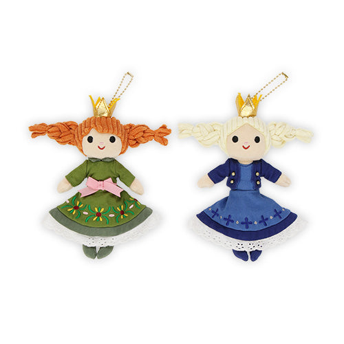 TDR - Fantasy Springs Anna & Elsa Frozen Journey Collection x Anna & Elsa Plush Keychains Set (Release Date: May 28)
