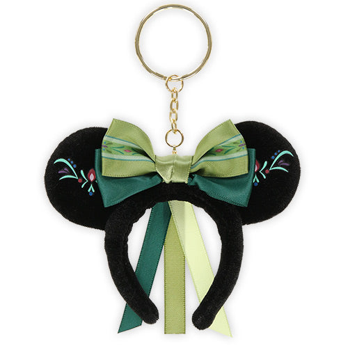 TDR - Fantasy Springs Anna & Elsa Frozen Journey Collection x Anna Headband with Green Ribbon Keychain (Release Date: May 28)