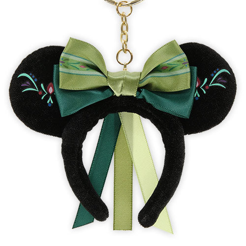TDR - Frozen Kingdom Collection x Anna Headand with Green Ribbon Keychain (Release Date: May 28)