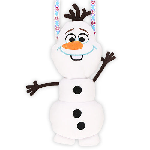TDR - Fantasy Springs Anna & Elsa Frozen Journey Collection x Olaf Plush Shaped Shoulder Bag (Release Date: May 28)