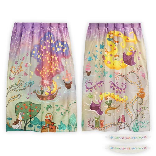 TDR - Fantasy Springs "Rapunzel’s Lantern Festival" Collection x Curtains Set (Release Date: May 28)