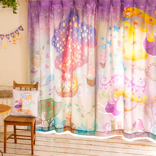 TDR - Fantasy Springs "Rapunzel’s Lantern Festival" Collection x Curtains Set