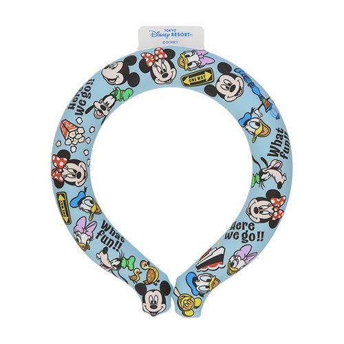 TDR - Mickey Mouse & Friends Reusable Neck Cooling Tube Size S (Release Date: Apr 18)