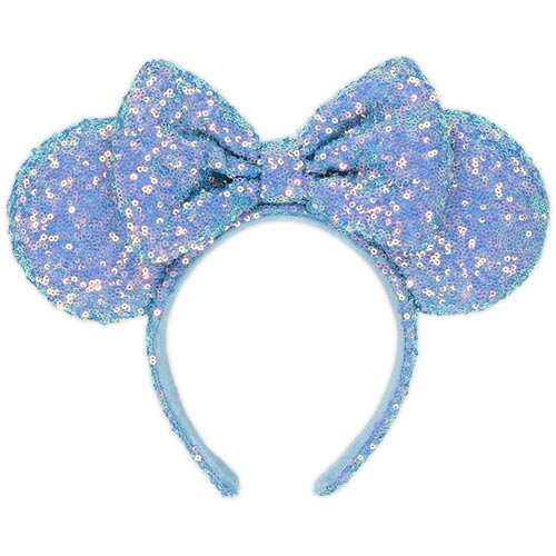 TDR - Minnie Mouse Blue Sequin Ear Headband (Release Date: May 16, 2024)