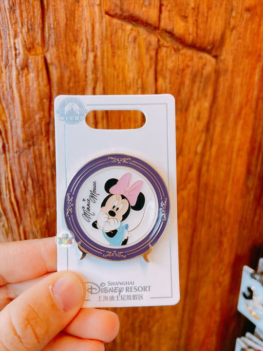 SHDL - Mickey & Friends Signature Platter Shaped Pin x Minnie Mouse
