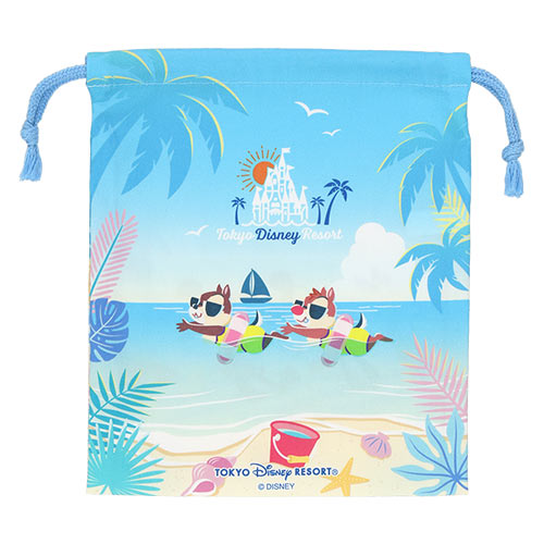 TDR - Sui Sui Summer Collection x Mickey & Friends Drawstring Bag (Release Date: June 13, 2024)