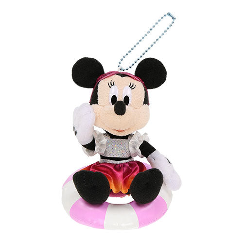 TDR - Sui Sui Summer Collection x Minnie Mouse Plush Keychain(Release Date: June 13, 2024)