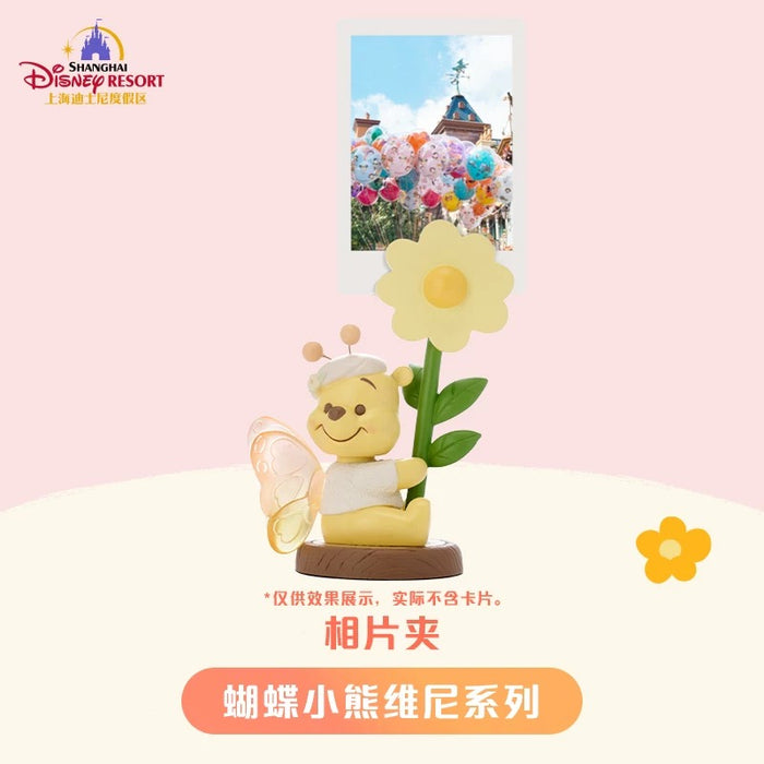 SHDL - Winnie the Pooh with Butterfly Costume Collection x Bobblehead & Memo/ Photo/Picture Clip