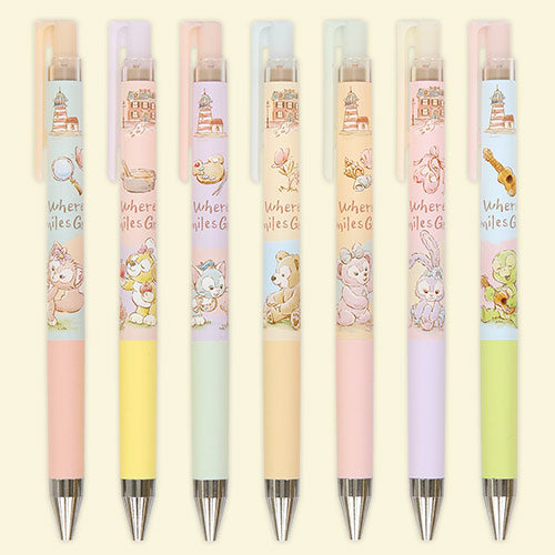 TDR - Duffy & Friends "Where Smiles Grow" Collection x Ballpoiint Pens Set (Release Date: July 1, 2024)