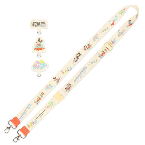 TDR - "Go-Go-Go! with Disney Vehicles" Collection x Phone Lanyard Set (Release Date: July 11, 2024)