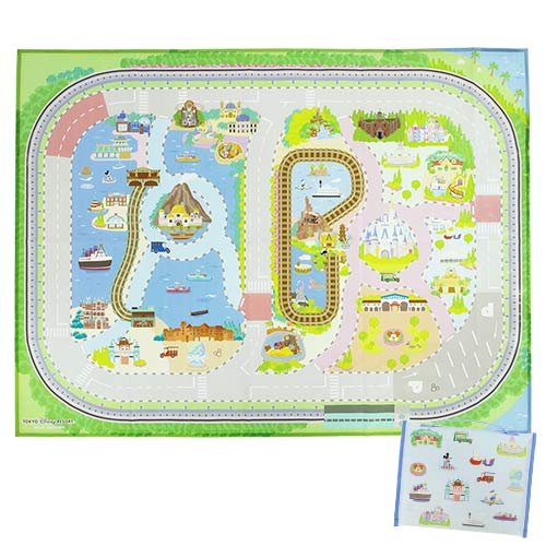 TDR - "Go-Go-Go! with Disney Vehicles" Collection x Picnic Sheet & Bag Set (Release Date: July 11, 2024)