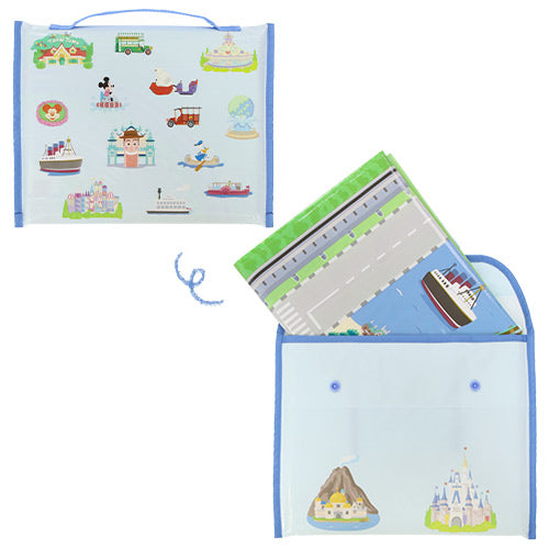 TDR - "Go-Go-Go! with Disney Vehicles" Collection x Picnic Sheet & Bag Set (Release Date: July 11, 2024)