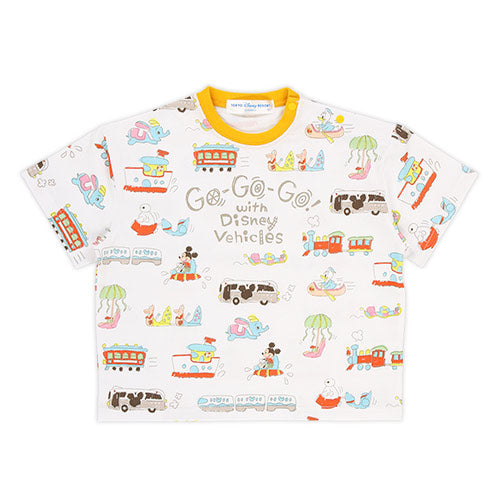 TDR - "Go-Go-Go! with Disney Vehicles" Collection x Baby T Shirt (Release Date: July 11, 2024)
