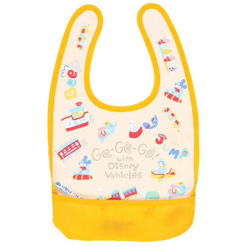 TDR - "Go-Go-Go! with Disney Vehicles" Collection x Baby Bib (Release Date: July 11, 2024)