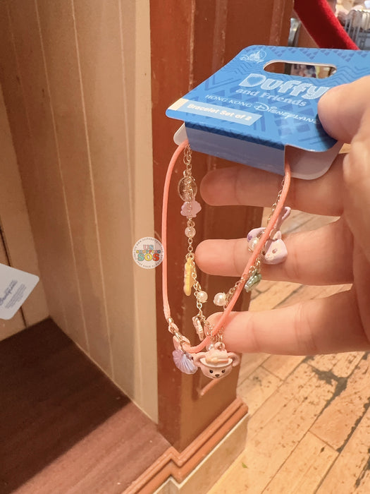 HKDL - Duffy and Friends "Beach Party" x Duffy and Friends Bracelets Set of 2