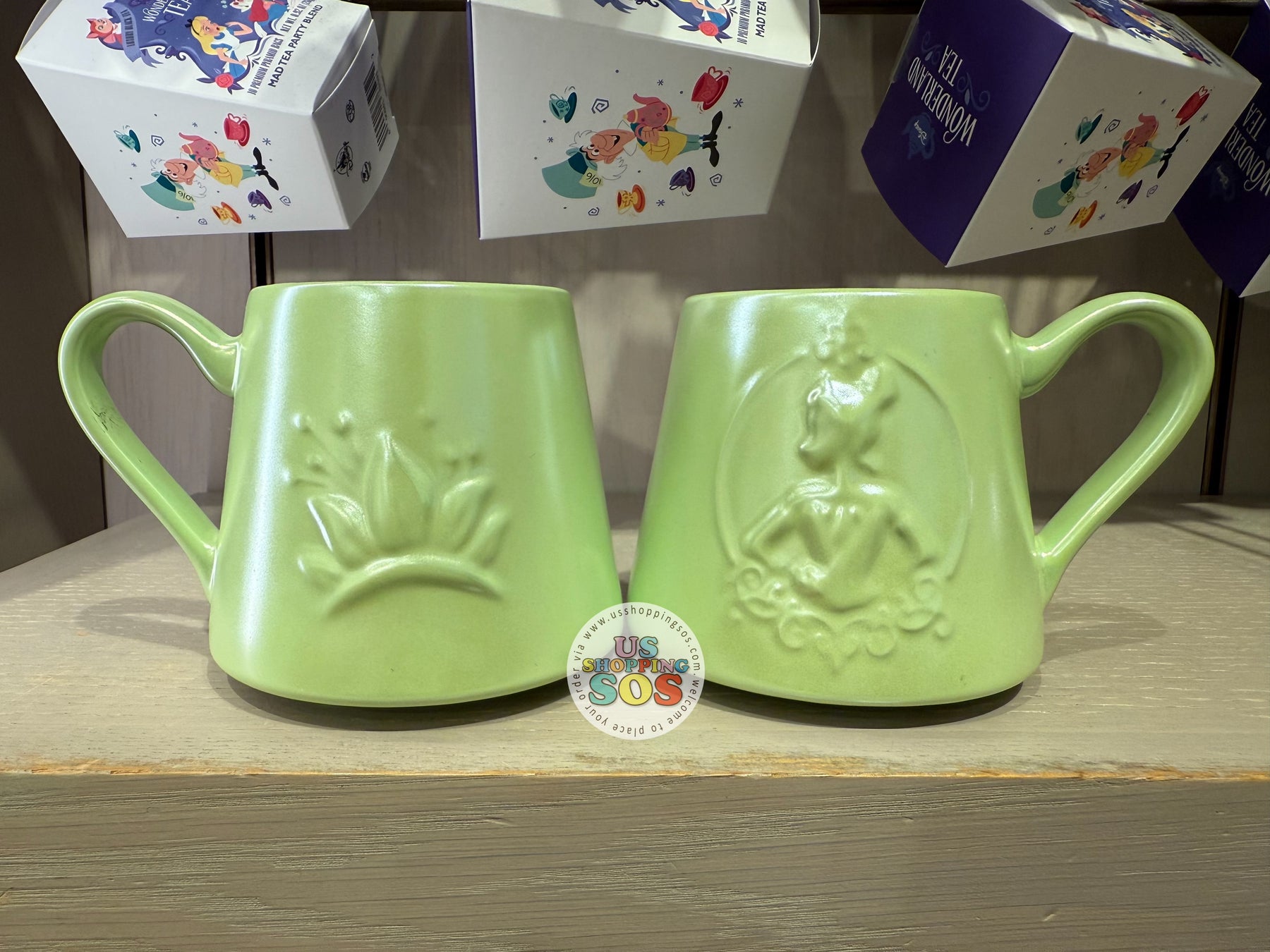 DLR/WDW - Disney Princess Tiana “Dreams are the Spice of the Life ” Apple Green Mug