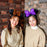 TDR - Minnie Mouse Purple "Fall-Colored" Pearl Ear Headband