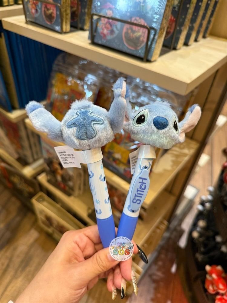 DLR/WDW - Lilo & Stitch - Stitch Face Icon Plush Pen