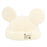 TDR Mickey & Minnie Mouse Fluffy & Warm Collection x Mickey Mouse Shaped Corduroy & Boa Cap Color: White
