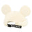 TDR Mickey & Minnie Mouse Fluffy & Warm Collection x Mickey Mouse Shaped Corduroy & Boa Cap Color: White