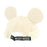 TDR Mickey & Minnie Mouse Fluffy & Warm Collection x Mickey Mouse Shaped Corduroy & Boa Cap Color: White