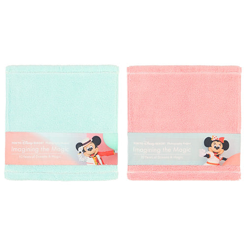 TDR - Tokyo Disney Resort Photography Project "Imaging the Magic" 10 Years of Dreams & Magic Collection x Mickey & Minnie Mouse Mini Towels Set (Release Date: Dec 12, 2024)