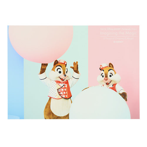 TDR - Tokyo Disney Resort Photography Project "Imaging the Magic" 10 Years of Dreams & Magic Collection x Chip & Dale Photograph Design A (Release Date: Dec 12, 2024)