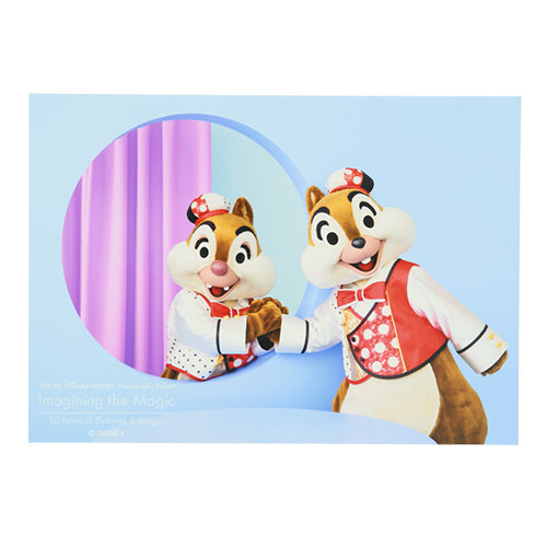 TDR - Tokyo Disney Resort Photography Project "Imaging the Magic" 10 Years of Dreams & Magic Collection x Chip & Dale Photograph Design B (Release Date: Dec 12, 2024)