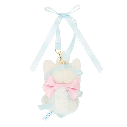 TDR - Disney The Aristocats with Soft Pink & Blue Ribbons Collection x Marie Plush Keychain/Charm (Release Date: Dec 5, 2024)