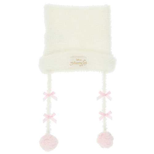 TDR - Disney The Aristocats with Soft Pink & Blue Ribbons Collection x Marie Kit Beanie with Pom Pom for Adults