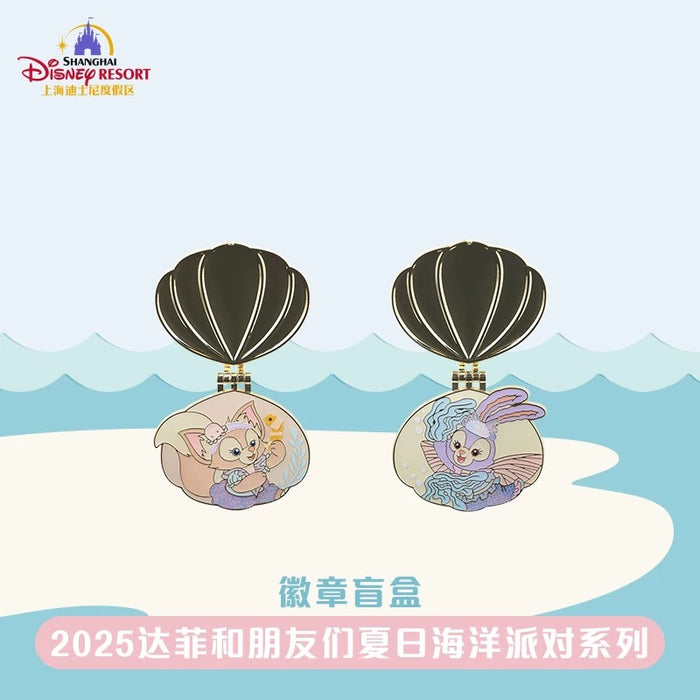 SHDL - 2025 Duffy & Friends Summer Ocean Collection x Duffy & Friends Pin Badge Blind Single Box (Release Date: July 8, 2025)