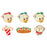 TDR - Huey, Dewey, and Louie ""American diner" Collection x Rings Set (Release Date: Dec 26, 2024)