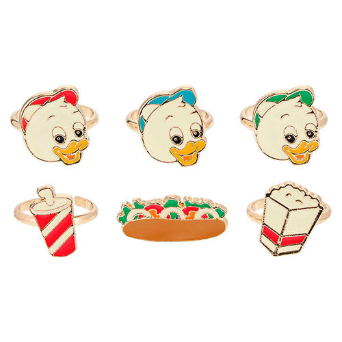 TDR - Huey, Dewey, and Louie ""American diner" Collection x Rings Set (Release Date: Dec 26, 2024)