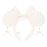 TDR - Minnie Mouse Sparking Sequin Ribbon & Beads Ear Headband Color White (Release Date: Dec 5, 2024)