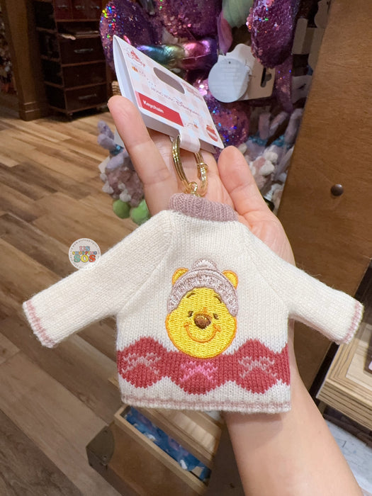 HKDL - 2026 Winnie the Pooh Winter Woolies x Winnie the Pooh Sweater Keychain