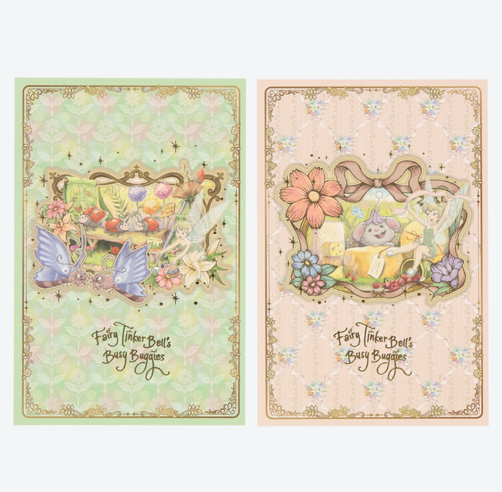 TDR - Fantasy Springs "Fairy Tinkerbell's Busy Buggy" Collection x Post Cards Set