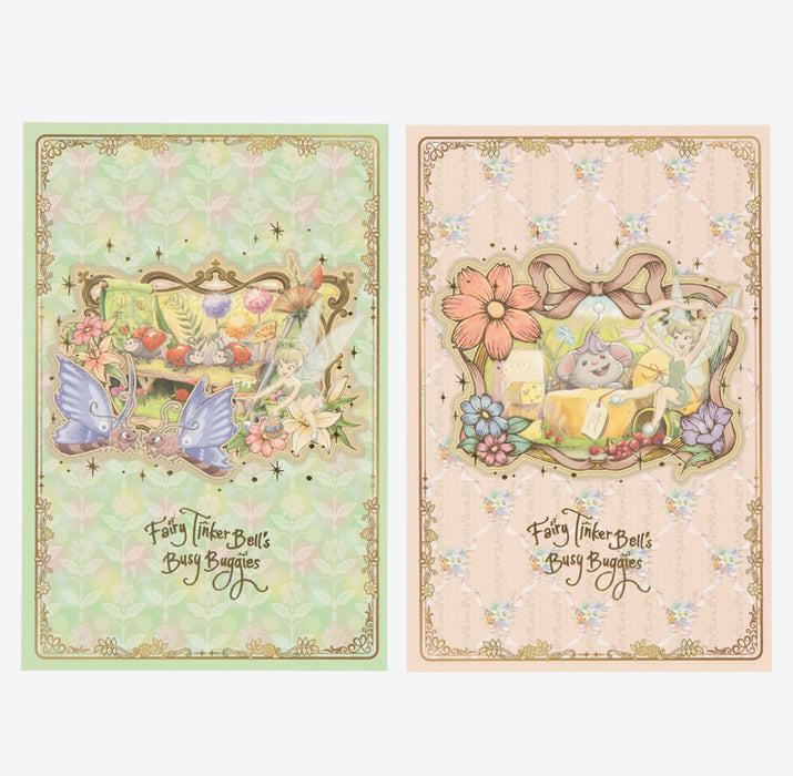 TDR - Fantasy Springs "Fairy Tinkerbell's Busy Buggy" Collection x Post Cards Set